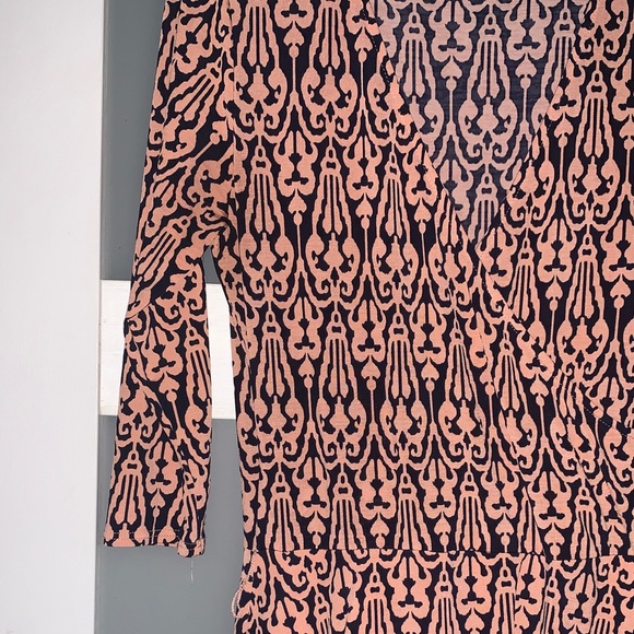 41 Hawthorn Pink and Black Patterned Dress - Picture 5 of 5